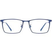 FONEX Titanium Eyeglasses Frame for Men,Square Eyewear Full Optical Glasses
