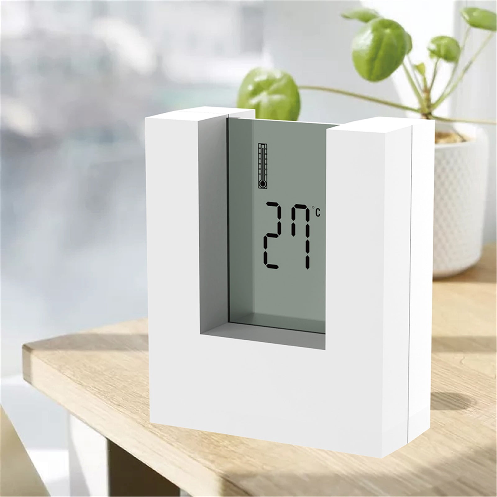 Countdown Timer Temperature Battery Operated Square Electronic Clock Home Desk Decoration With Digital Calendar Date Alarm