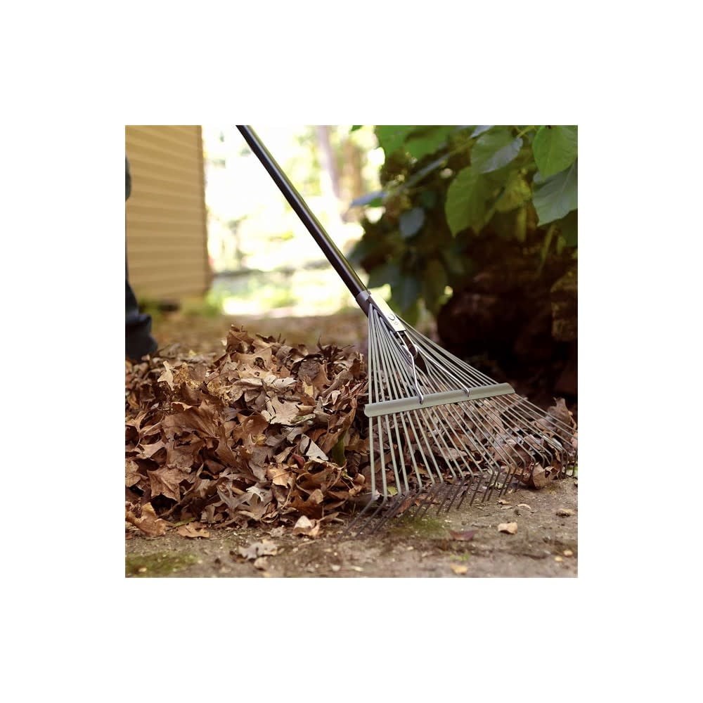 Fiskars metal leaf rake deals