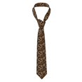 thumbnail image 2 of Gaeub Leopard Print Men's Classic Woven Jacquard Necktie Perfect for Weddings & Parties, 2 of 7