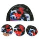 thumbnail image 3 of Gorro de Natación Durable 1 Pc Único Bargains Negro Rojo Blanco Gris, 3 of 6