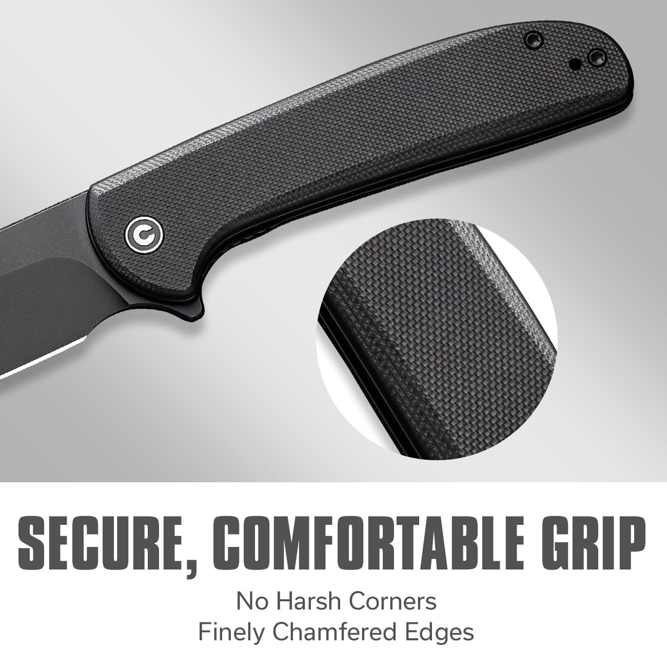 CIVIVI Primitrox Folding Knife Flipper Pocket Knife with 3.48" Nitro-V Blade G10 Handle for Everyday Carry C23005A-2
