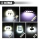 thumbnail image 5 of Kit de luces interiores LED para automóvil universal T10 bombillas de 24/25/32/34/41mm plástico metal multicolor 1 set, 5 of 7