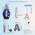 thumbnail image 4 of DON'T TOUCH MY KEY 3X Black Ice Rearview Mirror Aromatherapy Essential Oil Diffuser Air Freshener, 4 of 11