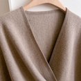thumbnail image 2 of Guardurnaity Poncho versátil Decke, chal bifurcado, bufanda de color liso, tela cómoda, para todas las ocasiones, cálido y con un aspecto Accesorios de disfraces vino tinto 160*110 cm, 2 of 6