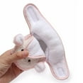 thumbnail image 6 of Tao Tao Newborn Baby Boys Girls Booties Stay On Socks Non Skid Soft Sole Infant Toddler Warm Winter House Slipper Crib Shoes Pink 6 Months, 6 of 9