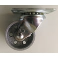 thumbnail image 2 of Richelieu America F25028 2" Inch Steel Wheel Swivel Plate Casters - Quantity of 6, 2 of 6