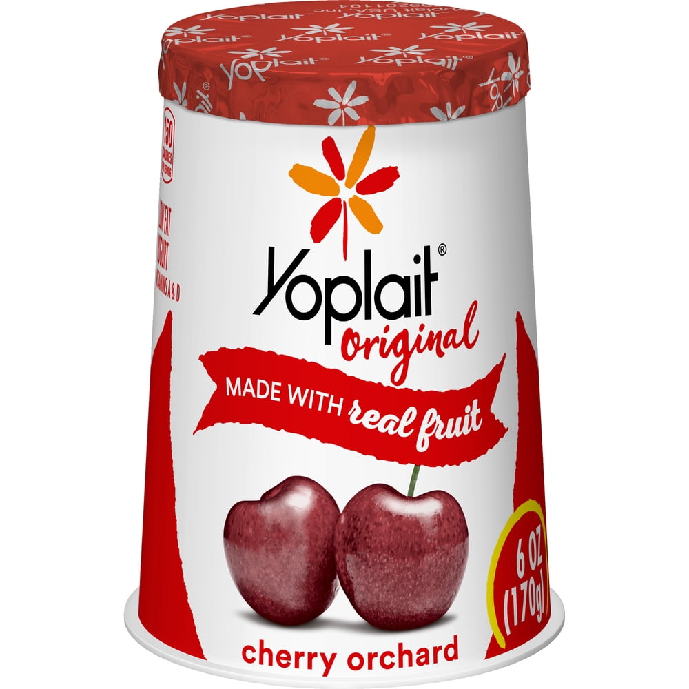Yoplait Original Yogurt, Cherry, Gluten Free 6 oz