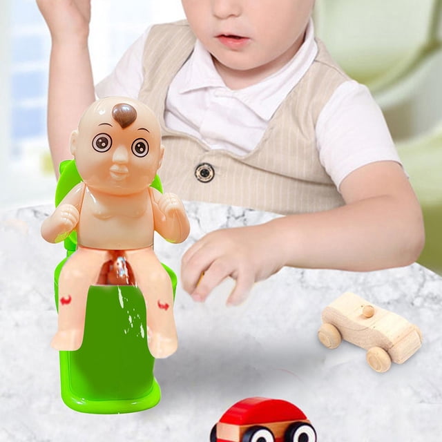 Juguete de broma de chorro de agua extraña, de broma, juguete de broma para niños, juguete de pulverización de agua para inodoro, juguete Macarena rociar juguetes