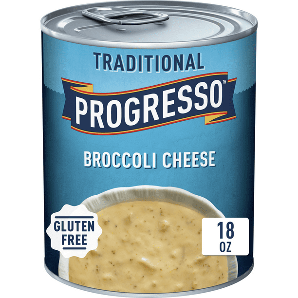 Progresso Traditional, Broccoli Cheese Soup, Gluten Free, 18 oz