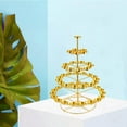 thumbnail image 3 of serony Retro Style Ghee Lamp Holder Religious Tea Light Lotus Shape Crafts Decor, 3 of 8