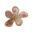 thumbnail image 1 of Decodeary Wonderful Gifts Elegant Flower Ring For Rings For Women Present Wide Application pink, 1 of 6