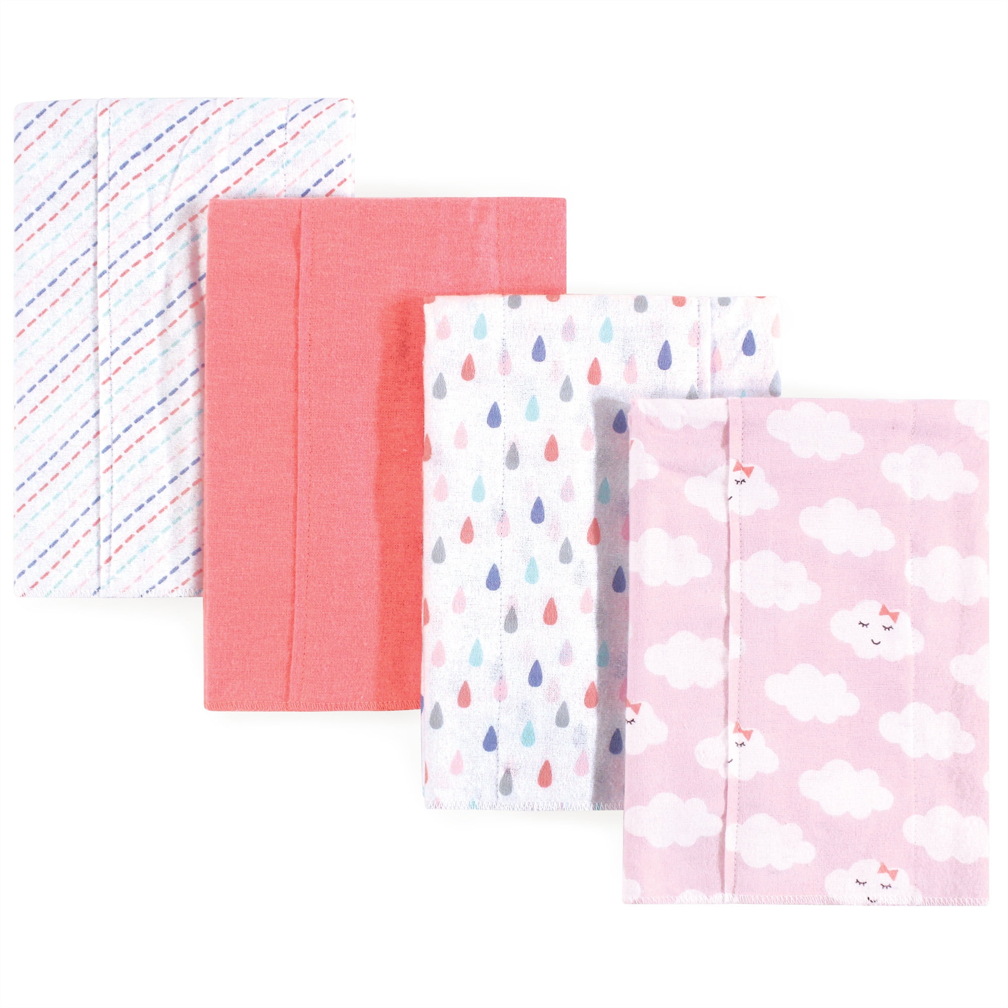 Gerber Baby Boys Dino Flannel Burp Cloths 3 pack