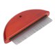 thumbnail image 2 of Peine de pelo de limpieza para perros, peine de depilación de masaje para mascotas y gatos de madera de acero inoxidable, 2 of 8