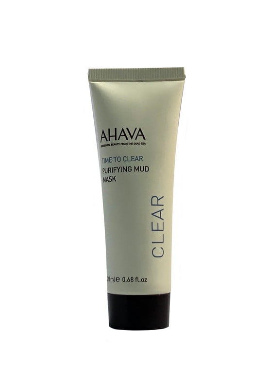 Ahava Time To Clear Purifying Mud Mask 0.68 oz / 20 ml Set Of 4