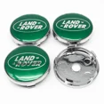 thumbnail image 1 of 4pcs 60mm Car Wheel Center Hub Cap Badge Logo Emblem Decal Wheel Sticker For Discovery Range Rover Evoque Velar Defen cover Green 60MM, 1 of 5