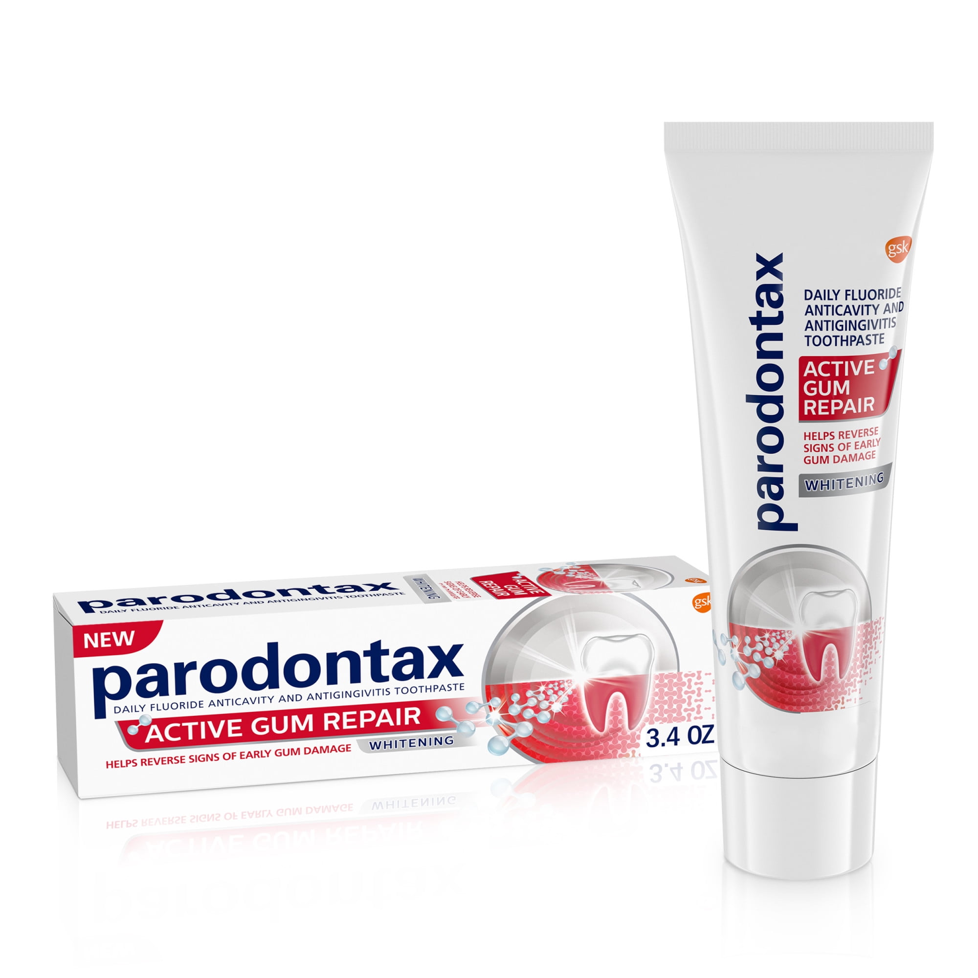 Parodontax Active Gum Repair Whitening Toothpaste - 3.4 Oz