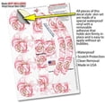 thumbnail image 4 of Skin Wrap for Beats Solo Pro Headphones Flowers Pattern Roses 13 Sticker Decal Only BEATS NOT INCLUDED, 4 of 5