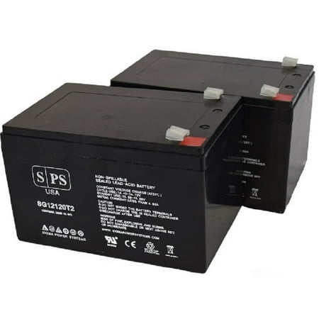 SPS Brand 12V 12Ah Replacement Battery for Best Power Fortress LI 1050 LI 1050 (2 (Best Drop In Replacement For R22)