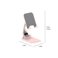 thumbnail image 3 of Suokom Foldable Phone Stand For Desk - Height Retractable Cell Phone Holder Portable Cellphone Cradle, 3 of 5