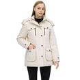 thumbnail image 2 of WenVen Women's Winter Jacket Puffer Coat Windrproof Warm Zipper Outerwear Beige XL, 2 of 8