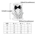 thumbnail image 2 of Halloween Funny Pigeon Cosplay Dress Up Cartoon Back Bow Tie Suit Pet Transformation Costume Gentleman Chest S, 2 of 7