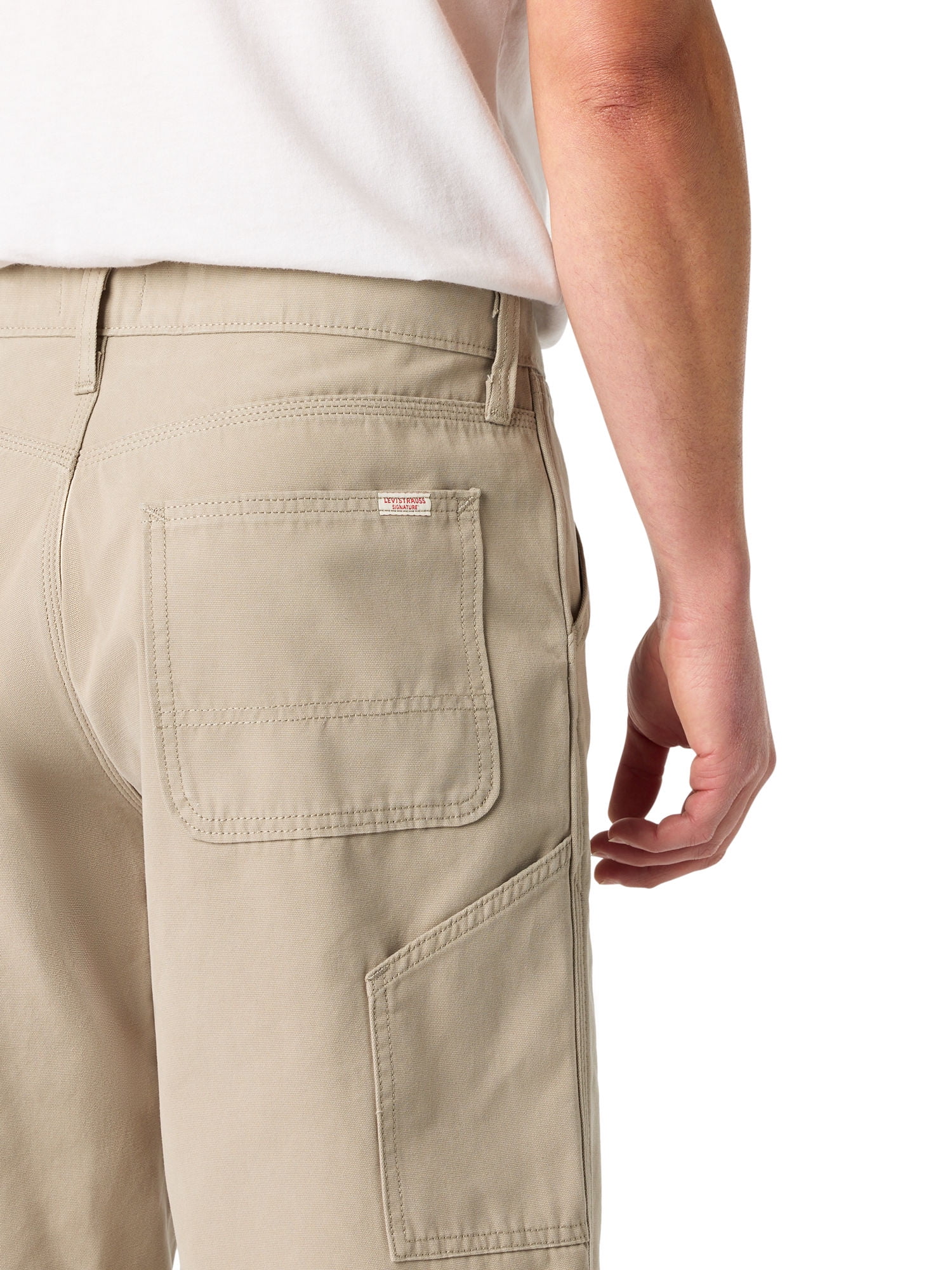 Levi Strauss Signature™ Men's and Big and Tall Utility Shorts, 10.5" Inseam