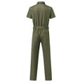 thumbnail image 6 of Daolelai Men's Short-Sleeved Overalls, 6 of 8
