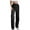 Black, variant on LLYwey Fleece Lined Joggers Women Deals Clearance Ladies Baggy Wide-Leg Middle-Low Waist Washed Denim Pants New Winter Pants White L