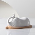 thumbnail image 4 of Mantequera con forma de elefante ENTASSER Caja de mantequilla Vajilla para restaurantes y hoteles, 4 of 5