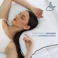 thumbnail image 2 of TESSO HOME Almohadas Comfort | Firmeza Media | Hipoalergénicas y Antiácaros | Suaves y Lavables | Tecnología Down Alternative (2, Negro, King Size), 2 of 3