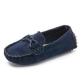 thumbnail image 1 of Children Boys Girls Loafers Solid Color Soft Bottom Breathable Casual Shoes, 1 of 1