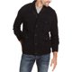 thumbnail image 1 of Suéter Cardigan Weatherproof de 4 bolsillos con forro polar para hombre resistente a la intemperie negro 2XL, 1 of 1