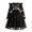 dress 190Black94, variant on HAYIMI Girls Halloween Print Long Sleeve Round Neck Tutu Dress With Belt Relaxed Fit Dresses