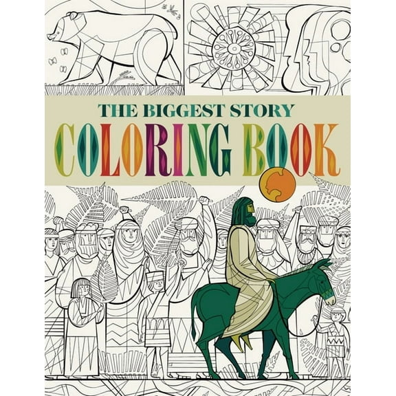 The Biggest Story Coloring Book, (Paperback)