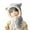 Grey, variant on Winter Hats For Boys And Girls With Integrated Visor Wind Protection Ear Cover Shawl Warm Baby Cap Pink