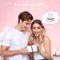 thumbnail image 6 of Pink Heart Wireless Earbuds for Girls Kids, Cute Small Mini Tiny Invisible Earbuds Wireless Bluetooth for Small Ears Canals Women Rose Gold Kawai Blue Tooth Ear Buds for iPhone Android, White, 6 of 8