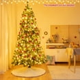 thumbnail image 6 of Gymax 8 FT Pre-lit Artificial Christmas Tree Hinged Xmas Tree w/ 9 Lighting Modes, 6 of 10