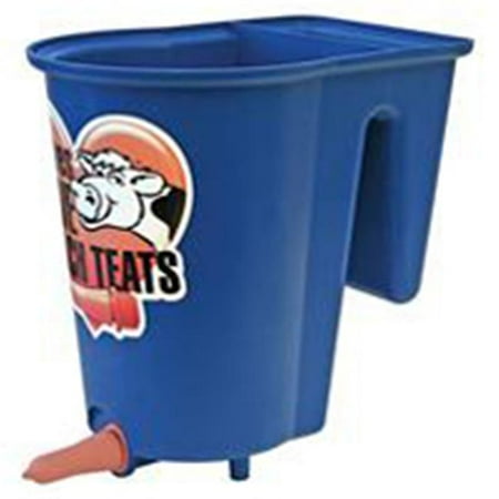 Tdl Agritech 082035 Peach Teat Single Calf Bucket Feeder Walmart