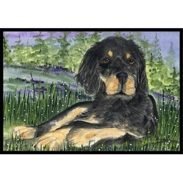 Carolines Treasures SS8026MAT Tapis Intérieur Extérieur 18 x 27 Po. Gordon Setter