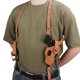 thumbnail image 4 of Funda de cuero para pistola para hombre, funda de hombro con doble tirador, ajustable, para debajo del brazo, universal, invisible, para llevar al hombro, Vertic U7D1, color negro, 4 of 5
