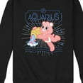 thumbnail image 3 of Care Bears - Aquarius Love-a-Lot Bear -Men's Crew Fleece Sweatshirt, 3 of 5
