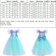 thumbnail image 6 of Princess Costume for Girls Cinderella Fancy Party Dress Up Cosplay Outfit, 6 of 6