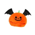 thumbnail image 4 of Disfraz de cosplay de dibujos animados con sombrero de calabaza de peluche para fiesta, espectáculo y carnaval., 4 of 9