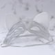 thumbnail image 5 of Media cara Máscara de encaje Cosplay Animal Máscara de zorro Complementos de rendimiento Suministros para fiestas sin plumas Blanco, 5 of 7