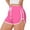 Hot Pink, variant on yillto Athletic Shorts for Women 3 Inch Summer Workout Sweat Shorts Cute Shorts Loungewear Sleepwear