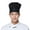 black, variant on Chef Hat,Adjustable Chefs Hats for Adults,Cooking Chef Hats,Reusable Chef Hat,Cook Cotton Chef Hat for Kitchen Cooking