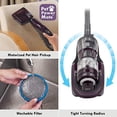 thumbnail image 5 of Aspiradora compacta sin bolsa y ligera Kenmore 22614, apta para mascotas, con filtro Pet Powermate, filtro HEPA, tubo telescópico extensible, cable retráctil y 2 herramientas de limpieza (morado), 5 of 5