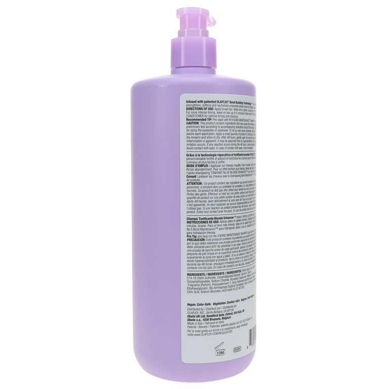 Olaplex 中古３点 4-IN-1 & No.6 & No.7 No 4P Blonde Enhancer Toning Shampoo