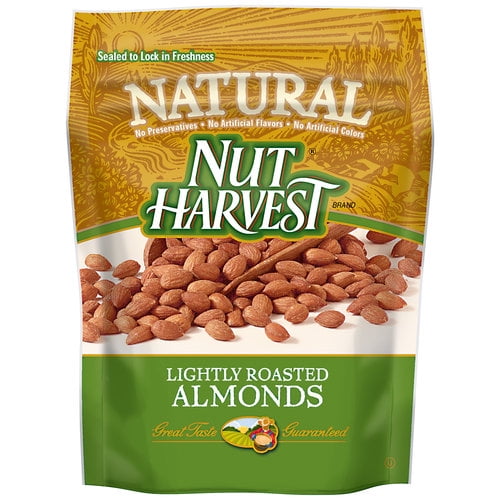 Frito Lay Nut Harvest Natural Almonds, 6 oz